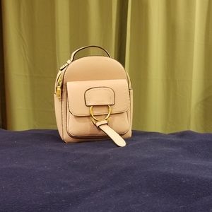 Pink Pebble-grain Purse